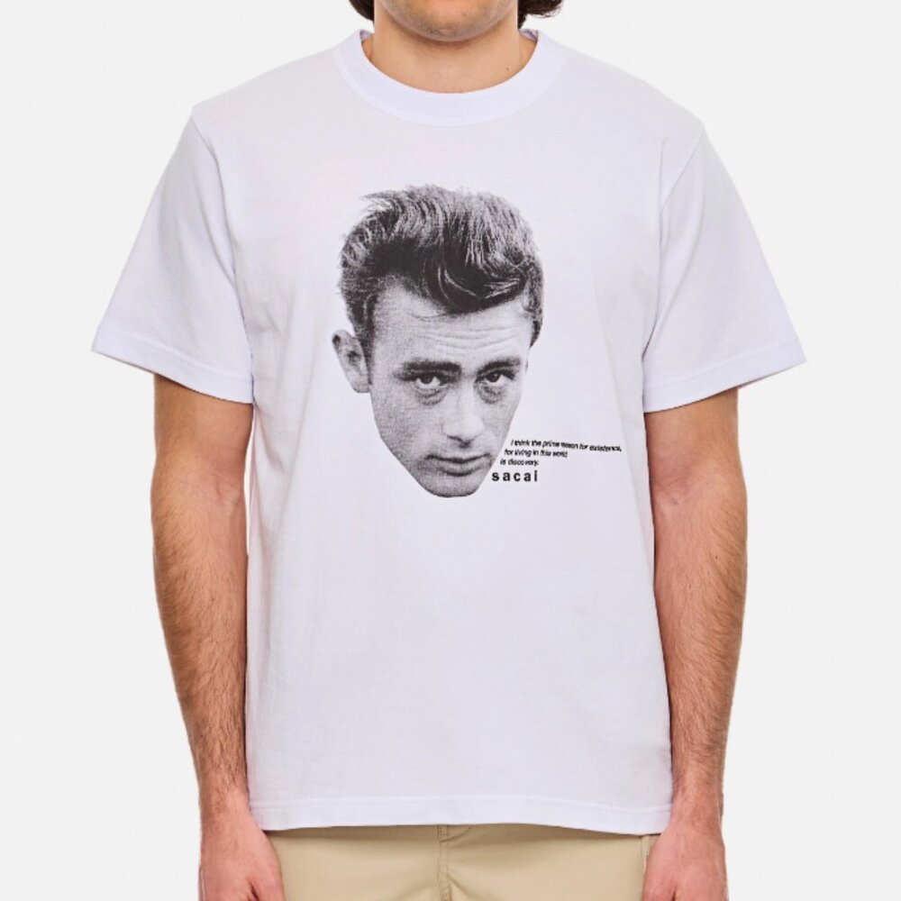 BNWT SS25 SACAI JAMES DEAN TSHIRT 1 & 2 & 3